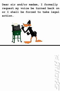 Looney Tunes: Duck Amuck - DS/DSi Screen