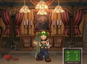 Luigi's Mansion - GameCube Screen