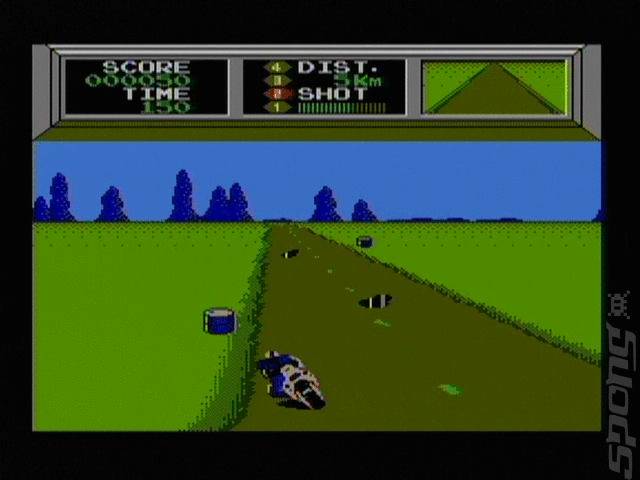 Mach Rider - NES Screen