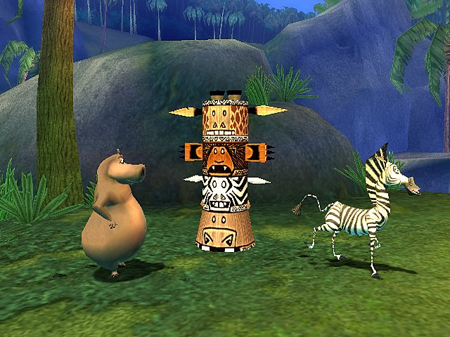 Madagascar - PS2 Screen