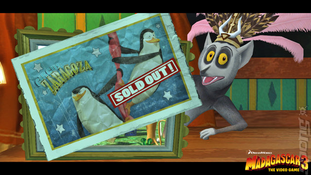 Madagascar 3: Europe's Most Wanted - PS3 Screen