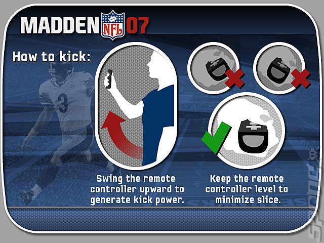Madden NFL 07 (Wii) Editorial image