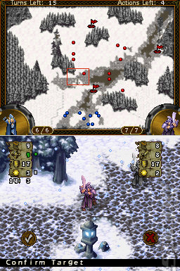 Mage Knight: Destiny's Soldier - DS/DSi Screen