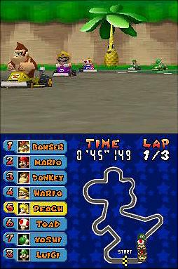 Mario Kart DS - DS/DSi Screen