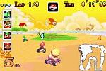 Mario Kart Super Circuit - GBA Screen