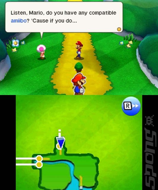 Mario & Luigi: Paper Jam Bros. - 3DS/2DS Screen