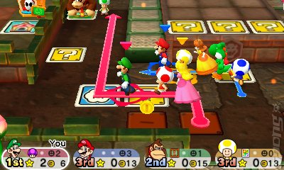 Mario Party: Star Rush - 3DS/2DS Screen