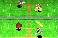 Mario Tennis Advance - GBA Screen