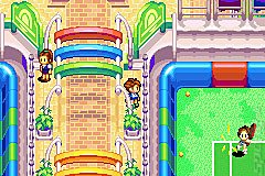 Mario Tennis Advance - GBA Screen