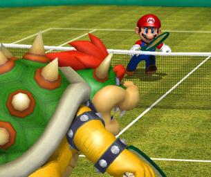 Mario Power Tennis - GameCube Screen