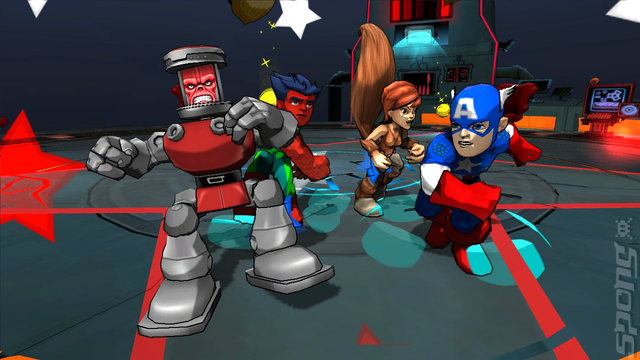 Marvel Super Hero Squad Comic Combat - Xbox 360 Screen