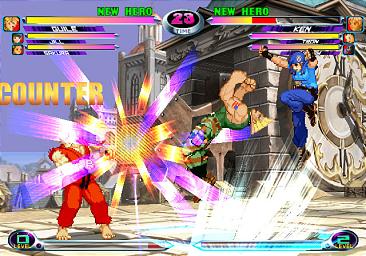 Marvel Vs. Capcom 2 - PS2 Screen