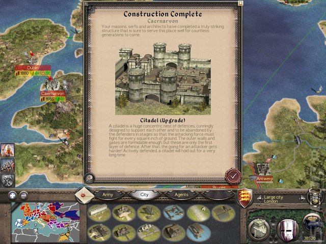 Medieval II: Total War - PC Screen