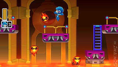 Mega Man: Powered Up - PSP Screen