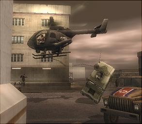 Mercenaries: Playground of Destruction - PS2 Screen