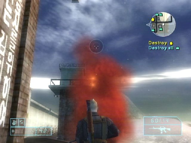 Mercenaries: Playground of Destruction - Xbox Screen