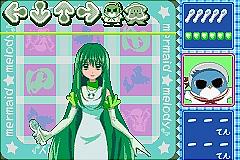 Mermaid Melody: Pichi Pichi Pitch - GBA Screen