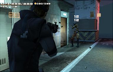 Metal Gear Ac!d - PSP Screen