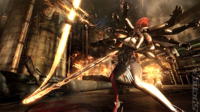 Metal Gear Rising: Revengeance - PC Screen