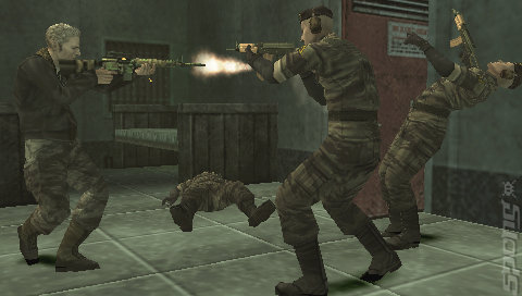 Metal Gear Solid: Portable Ops - PSP Screen