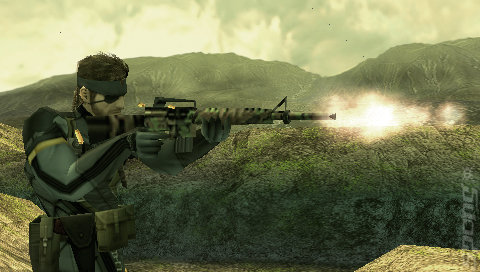 Metal Gear Solid: Portable Ops & Coded Arms - PSP Screen