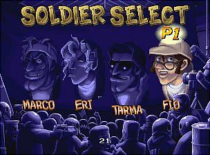 Metal Slug 4 - PS2 Screen