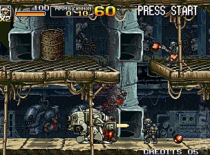 Metal Slug 5 - PS2 Screen