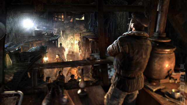 Metro: Last Light and the Pure First-Person Shooter Editorial image