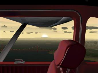 Microsoft Flight Simulator 2000 - PC Screen