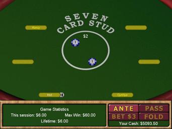 Midnight Madness: Table Games - PC Screen