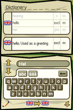 Mind Your Language: Learn English - DS/DSi Screen