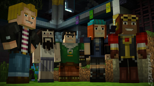 Minecraft Story Mode: The Complete Adventure - PS4 Screen