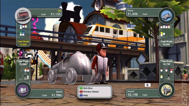 Monopoly Streets - Xbox 360 Screen
