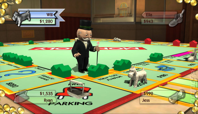 Monopoly - Wii Screen