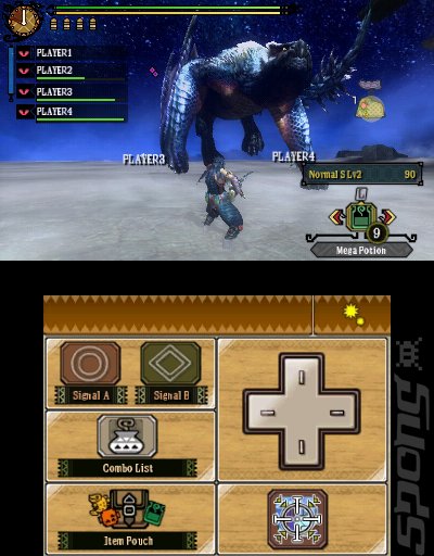 Monster Hunter 3: Ultimate - 3DS/2DS Screen
