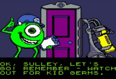 Monsters, Inc. - Game Boy Color Screen