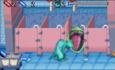 Monsters, Inc. - GBA Screen