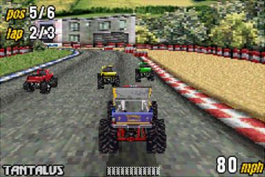 Monster Truck Madness - GBA Screen