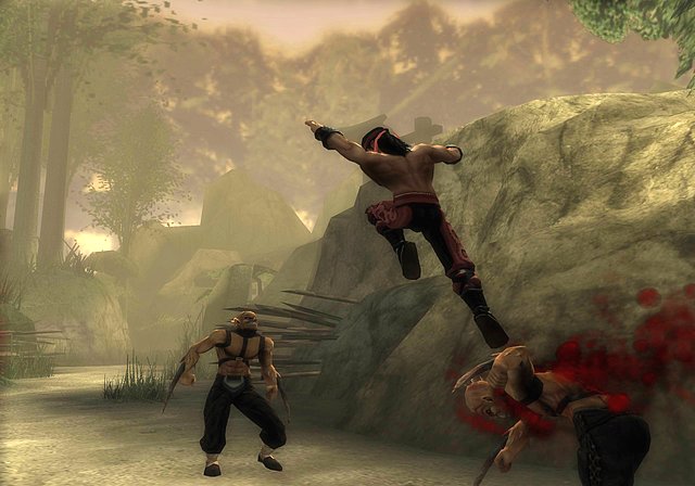 Mortal Kombat: Shaolin Monks - Xbox Screen