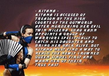 Mortal Kombat Trilogy - PlayStation Screen