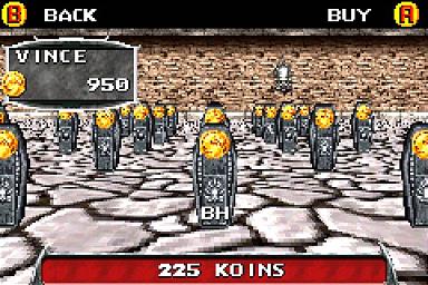 Mortal Kombat: Deadly Alliance - GBA Screen