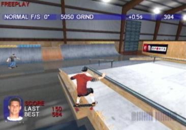 MTV Skateboarding - PC Screen