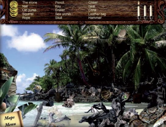 Mysterious Adventures in the Caribbean - DS/DSi Screen