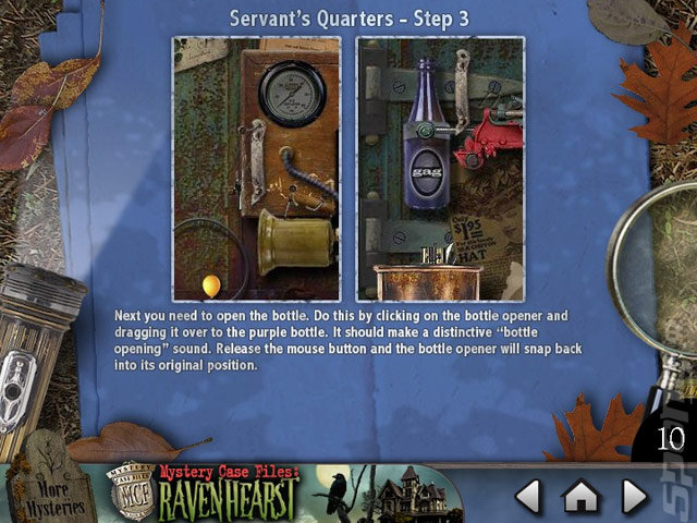 Mystery Case Files: Ravenhearst - PC Screen