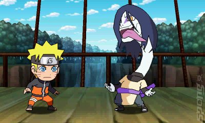 NAMCO BANDAI GAMES ANNOUNCES NARUTO POWERFUL SHIPPUDEN TO BE RELEASED ON NINTENDO 3DS News image