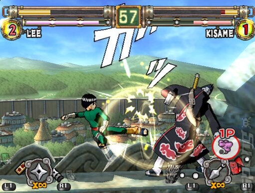 Naruto: Ultimate Ninja 2 - PS2 Screen