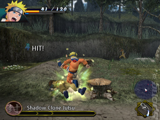 Naruto: Uzumaki Chronicles - PS2 Screen