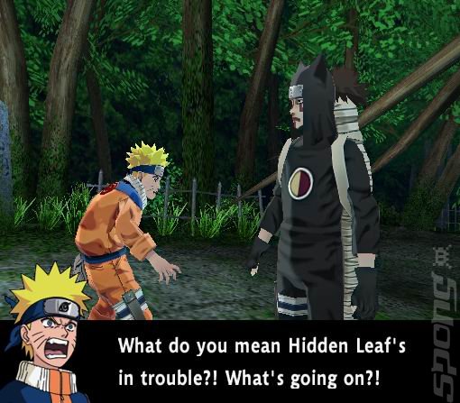 Naruto: Uzumaki Chronicles - PS2 Screen