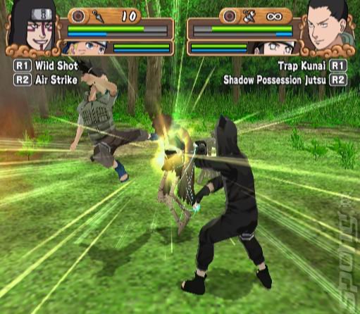 Naruto: Uzumaki Chronicles 2 - PS2 Screen