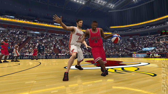 NBA 08 - PSP Screen